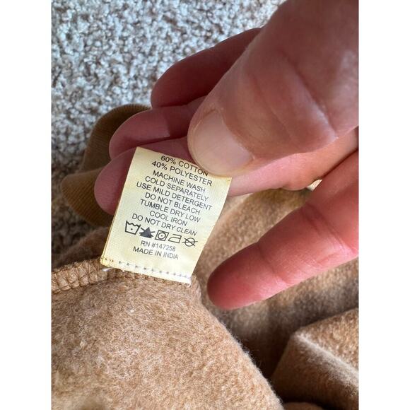 Simply Southern Sweatshirt, size women's medium; SUNSHINE patchwork design; boho - Picture 9 of 9